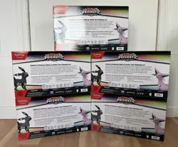 Lot Of 5 POKEMON TCG Prismatic Evolutions Premium Figure Collection Sealed - Image 2