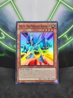 Yugioh Delta The Magnet Warrior RATE-EN097 Super Rare 1st Edition NM - Image 1