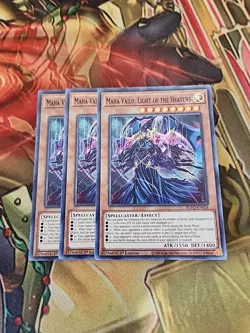 3X Maha Vailo, Light of the Heavens (BLVO-EN024) - Super Rare - 1st Ed NM Yugioh - Image 1