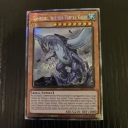 YUGIOH Gameciel, The Sea Turtle Kaiju MP25-EN028 1st Ed Starlight Rare NM 1x - Image 2