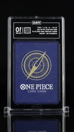 One Piece Monkey D. Luffy Jump Promo Japanese P-043 TAG 10 （SAME AS PSA 10) - Image 2