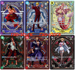 ONE PIECE Card SP Set of 6 Shanks Alt Art A Fist of Divine Speed Japanese NM - Image 1