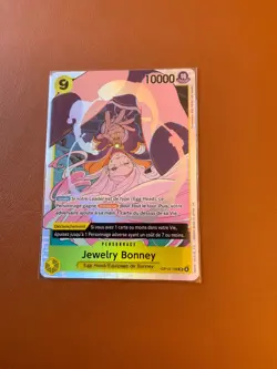 cartes ONE PIECE 4 cartes JEWELRY BONNEY (1 PROMO + 1 L + 1R + 1 SR) FRANCAIS - Image 2