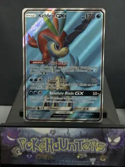 Pokemon Card Keldeo Gx 219/236 Unified Minds Full Art Near Mint - Image 1