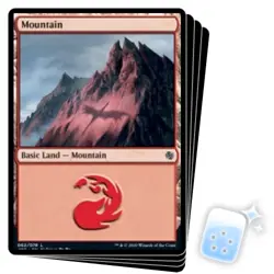 MOUNTAIN (62) X4 Jumpstart Magic MTG MINT CARD - Image 1
