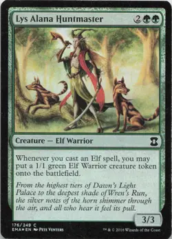 Lys Alana Huntmaster - FOIL - C Eternal Masters 176 - MTG - Image 1