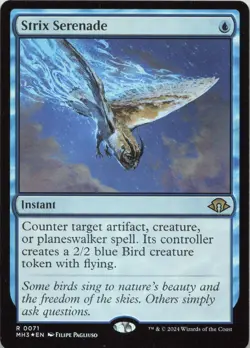 Strix Serenade - FOIL - R Modern Horizons 3 71 - MTG - Image 1