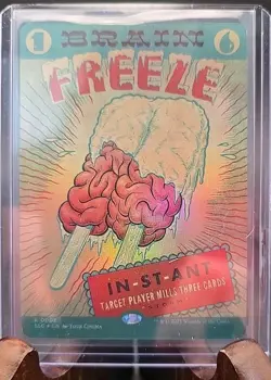Brain Freeze Secret Lair: Countdown Kit MTG Foil Near Mint - Image 3