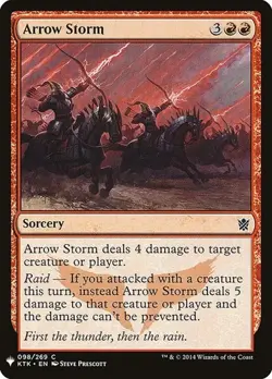 1x Arrow Storm NM Eng MTG - The List - Image 1