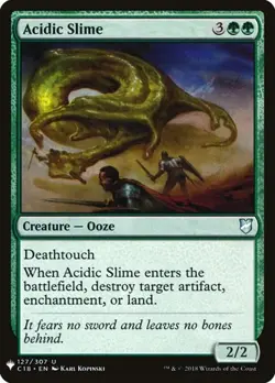 1x Acidic Slime NM Eng MTG - The List - Image 1