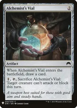 1x Alchemist's Vial NM Eng MTG - The List - Image 1