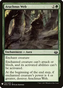 1x Arachnus Web NM Eng MTG - The List - Image 1
