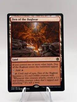 Den of the Bugbear 255/281 Adventures in the Forgotten Realms AFR MTG NM - Image 1