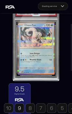 Pokemon TCG * Paradox Rift * 57/182 Chien-Pao Holo Rare * FRESH PK - Image 1