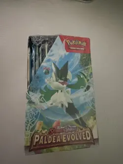 Pokemon TCG Scarlet & Violet Paldea Evolved Half Booster Box 18 Packs (Unsealed) - Image 5