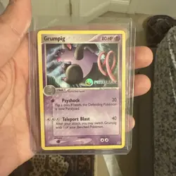 Grumpig - (Prerelease) 29/106 Nintendo Regular Ex Emerald Pokemon - Image 3