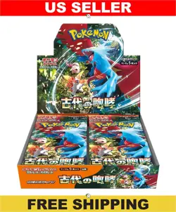 Ancient Roar Booster Box SV4K - Japanese Paradox Rift Pokemon Factory Sealed - Image 1