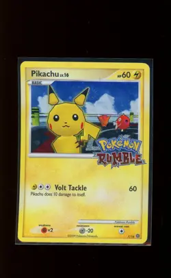 2009 Pokemon Pikachu Rumble Holo #7 - Image 1