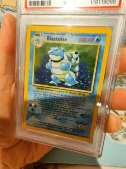 Blastoise Pokemon Base Set Holo 1999 Wizards of The Coast (WOTC) 2/102 PSA 7 - Image 3