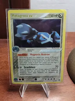 2007 Pokemon EX Metagross #95/108 Power Keepers Holo MP-HP - Image 1