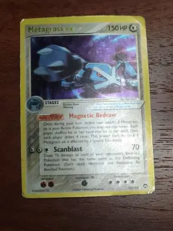2007 Pokemon EX Metagross #95/108 Power Keepers Holo MP-HP - Image 3
