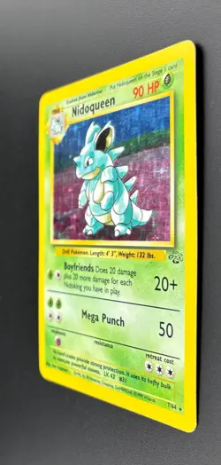 Pokemon TCG - Jungle Set WOTC - Nidoqueen 7/64 Holo & 23/64 Non-Holo - MP - Image 4