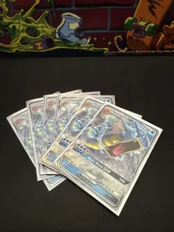 Pokemon TCG Gyarados GX SM212 Set of 6 Black Star Promo Hidden Fates NM - Image 1