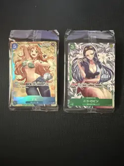 Nico Robin P-111A & Nami P-112A Mini-tin Pack Set vol.2 One Piece (Sealed) Asia - Image 1