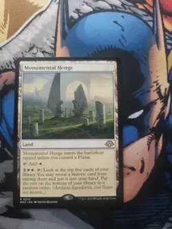 Monumental Henge MTG Magic the Gathering Card NM Near Mint Modern Horizons MH3 - Image 1
