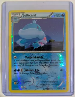 Pokemon TCG Jellicent 35/99 Holo Boundaries Crossed 2012 English Card - Image 4