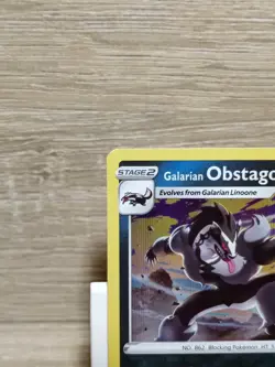 Galarian Obstagoon 037/073 Holo Rare Champion's Path Pokemon Card - Image 3