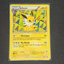 Jolteon - BW91 - Cosmos Holo - Black Star Promo - Pokemon Card - MP - Image 1