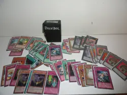 YUGIOH CARDS-BURN DECK WITH DECK CASE - Image 1