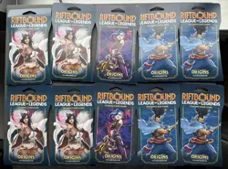 10x - Riftbound Origins Trading Card Game Booster Sleeved Pack (Lot of 10) - Image 1