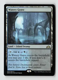 Watery Grave *FOIL* R Guilds of Ravnica GRN 259 LP - Image 1