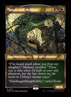 Yargle and Multani (Showcase) 317 R March of the Machine - Image 1