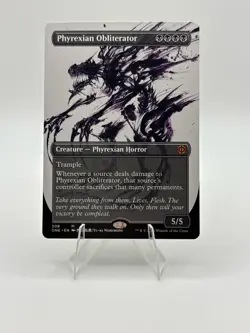 Phyrexian Obliterator (Showcase) Phyrexia: All Will Be One Regular Near Mint - Image 1
