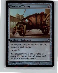 MTG Chariot of Victory U Journey Into Nyx 159 LP Magic The Gathering - Image 1