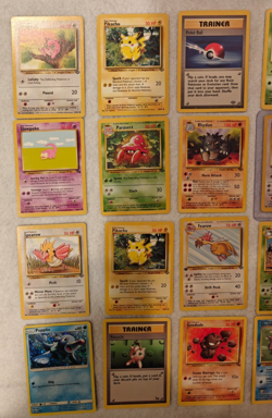 30 Pokemon Card Lot, Fossil and Jungle - Rare, Uncommon, Common - Image 2