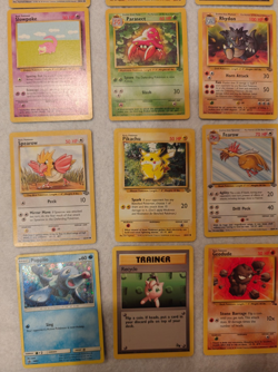 30 Pokemon Card Lot, Fossil and Jungle - Rare, Uncommon, Common - Image 4