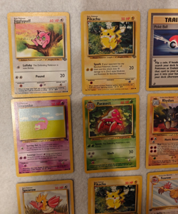 30 Pokemon Card Lot, Fossil and Jungle - Rare, Uncommon, Common - Image 5