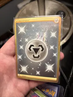 Metal Energy 237/203 Pokemon TCG Evolving Skies Secret Rare Gold Steel Holo NM - Image 1