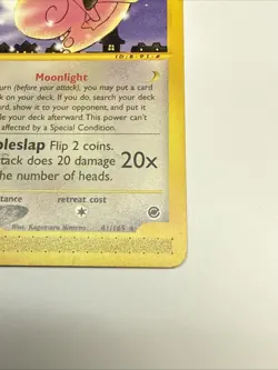 Clefable 41/165 Pokemon Expedition Pokemon LP Non Holo Regular - Image 4