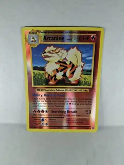Arcanine Reverse Holo XY - Evolutions 18/108 Lightly Played Pokemon TCG - Image 1