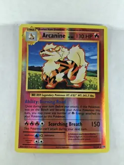 Arcanine Reverse Holo XY - Evolutions 18/108 Lightly Played Pokemon TCG - Image 4