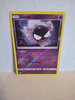 Pokemon TCG SM Unbroken Bonds Gastly 67/214 Reverse Holo Common NM! - Image 1