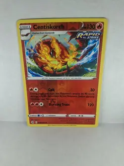 Centiskorch (48) Reverse Holo Rare SWSH08: Fusion Strike 048/264 LP Pokemon LP - Image 1
