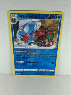 Dracovish - SWSH03: Darkness Ablaze - 053/189 - Reverse Holo NM Pokemon TCG - Image 1