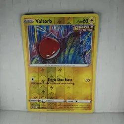 Voltorb Reverse Holo Common - SWSH08: Fusion Strike #087/264 Pokemon TCG - Image 1