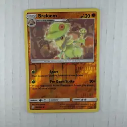 Pokemon TCG - Breloom - Unified Minds - 108/236 - Reverse Holo - Uncommon -NM - Image 3